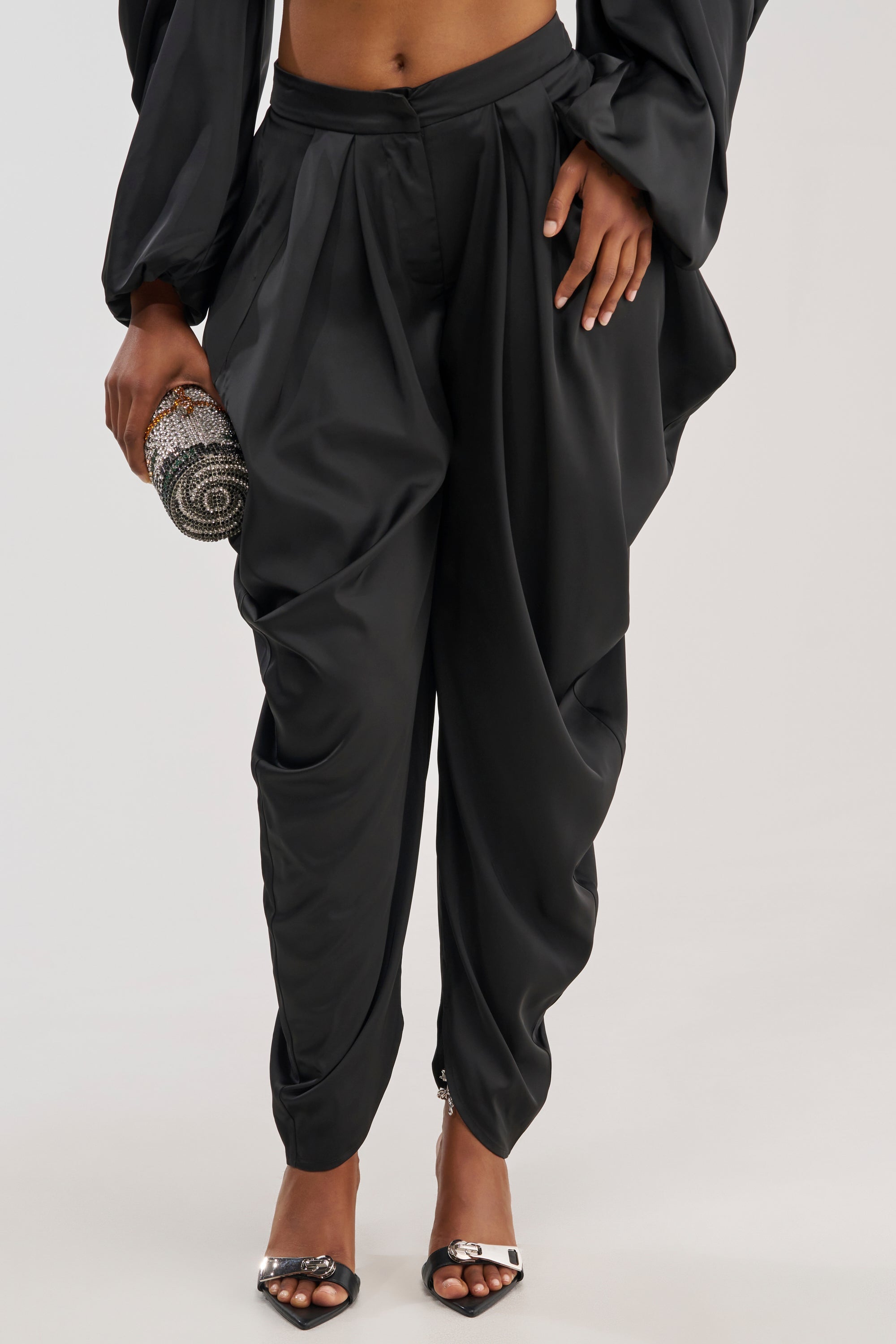 DRIP DRIP TROUSER IN BLACK