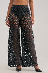 LEAH TROUSER IN BLACK