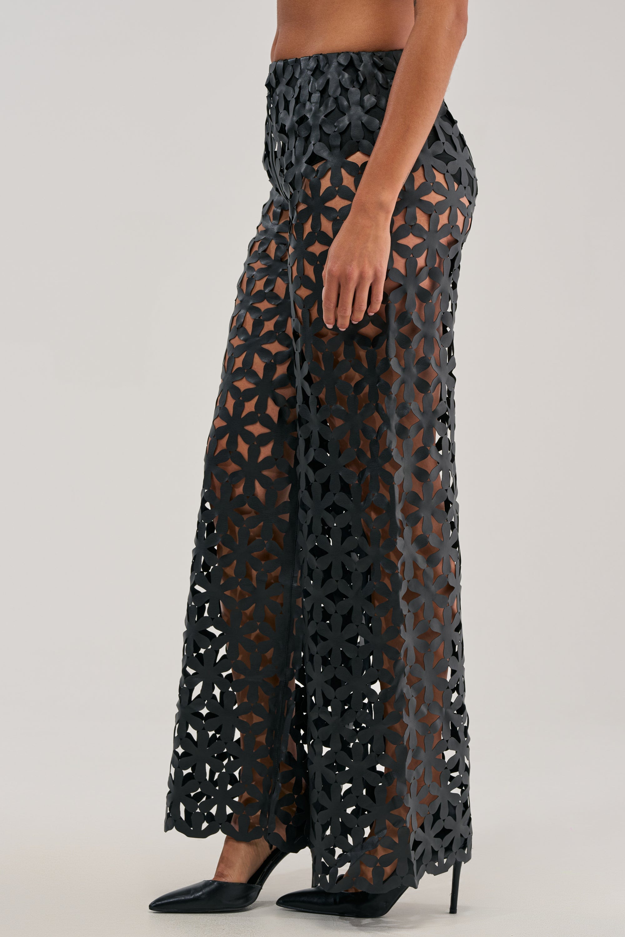 LEAH TROUSER IN BLACK