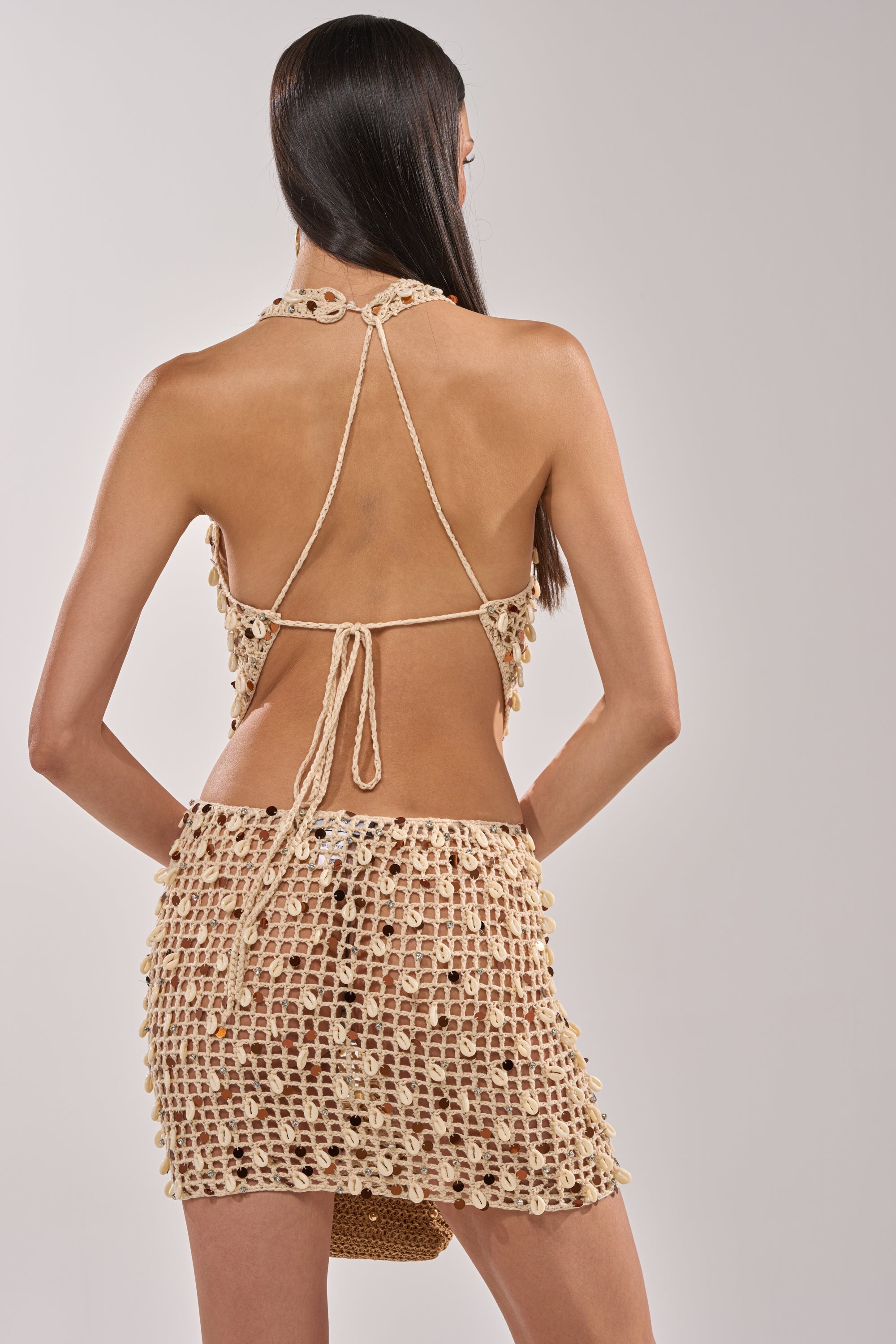 SEASHELL CROCHET TOP