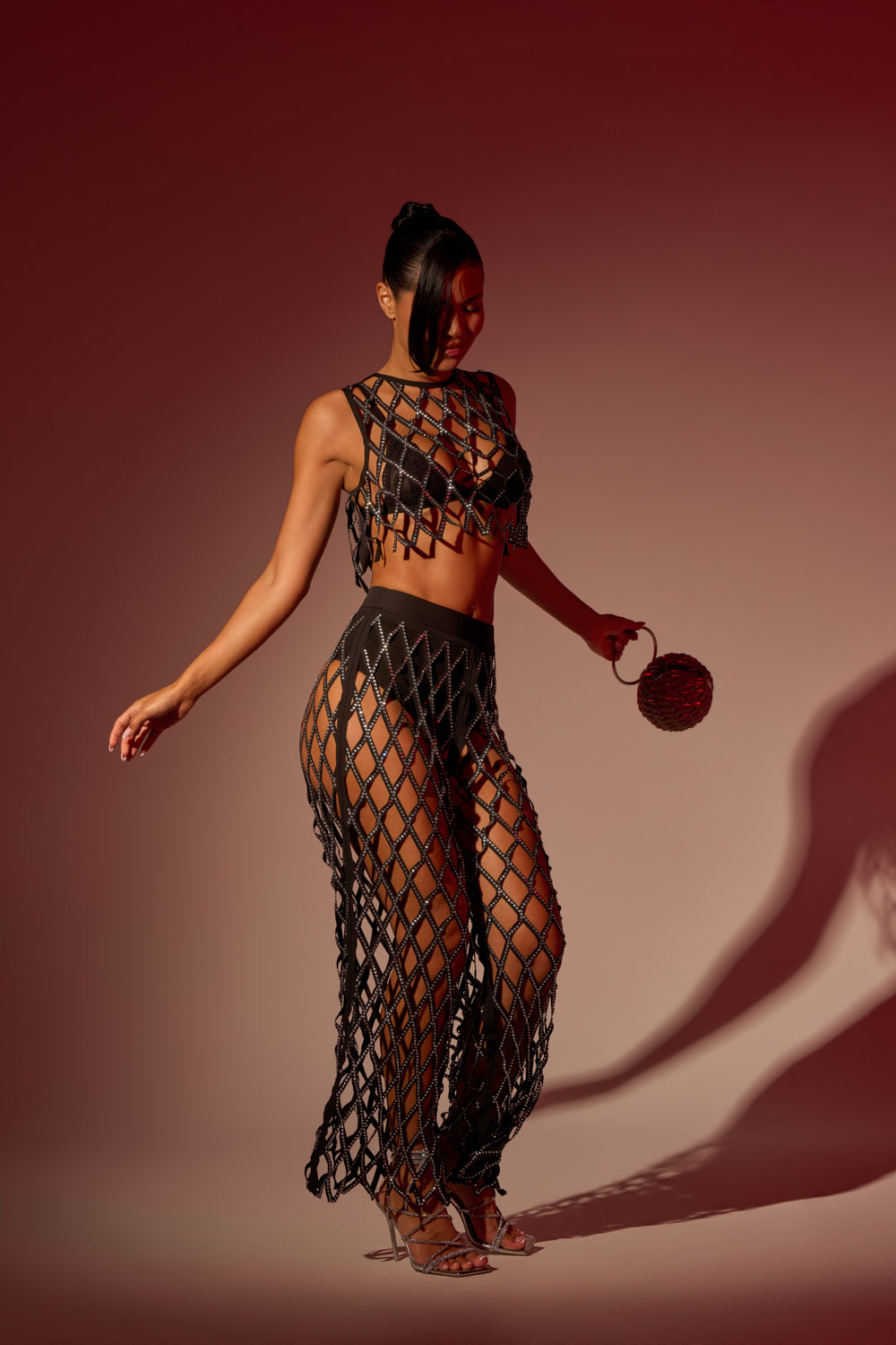 ROCK N ROLL RHINESTONE TROUSER