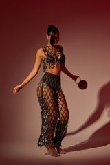 ROCK N ROLL RHINESTONE TROUSER