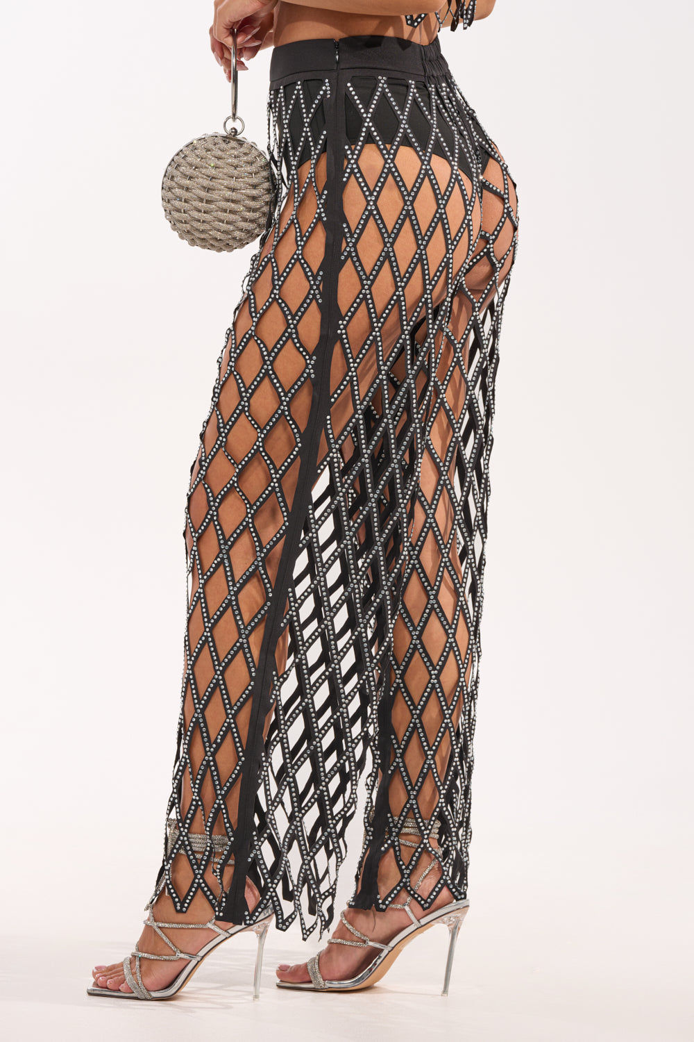 ROCK N ROLL RHINESTONE TROUSER
