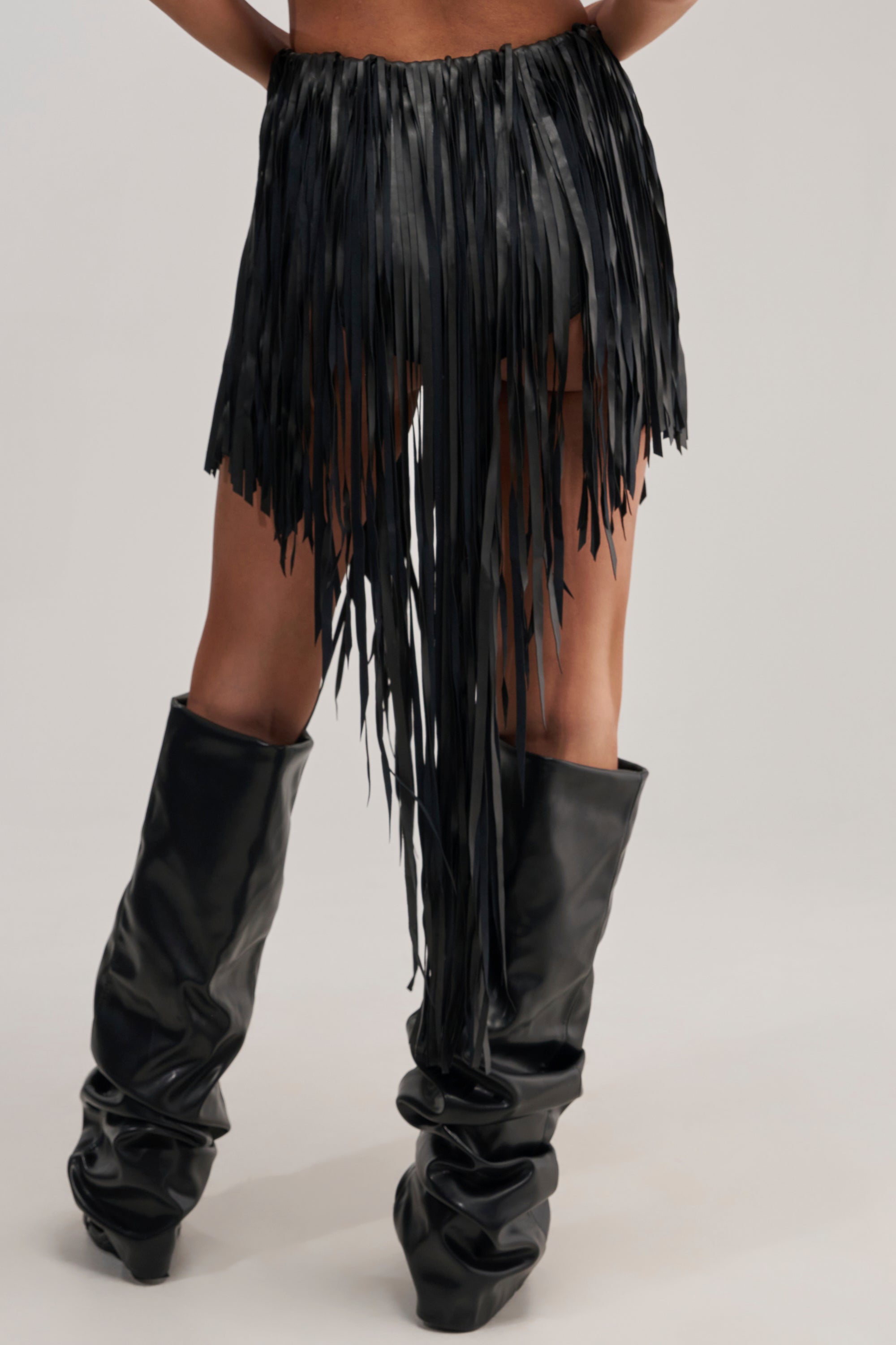COACHELLA FRINGE SKIRT