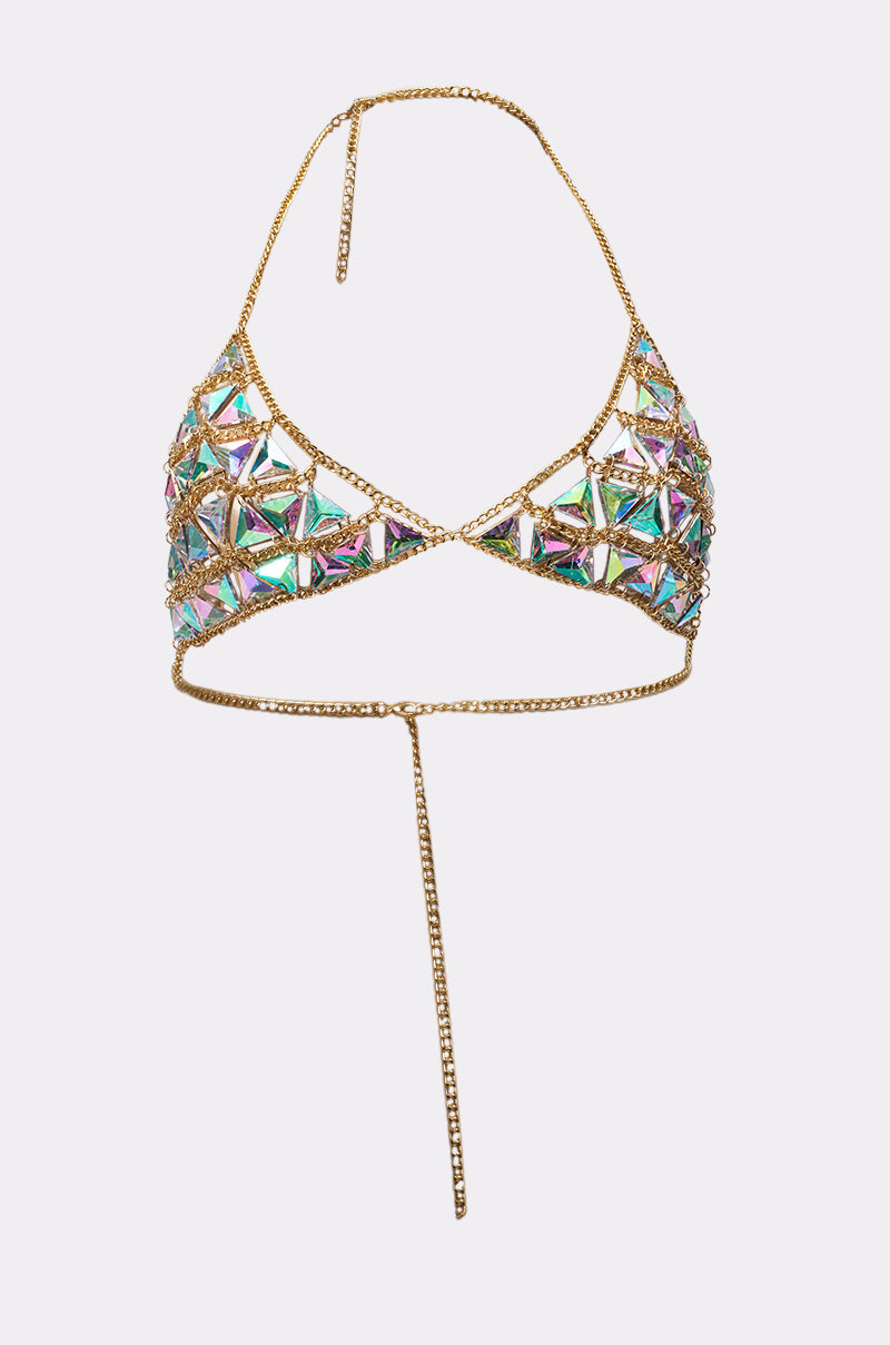 AT THE FESTIVAL BODY CHAIN