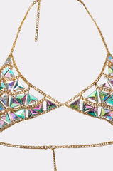 AT THE FESTIVAL BODY CHAIN