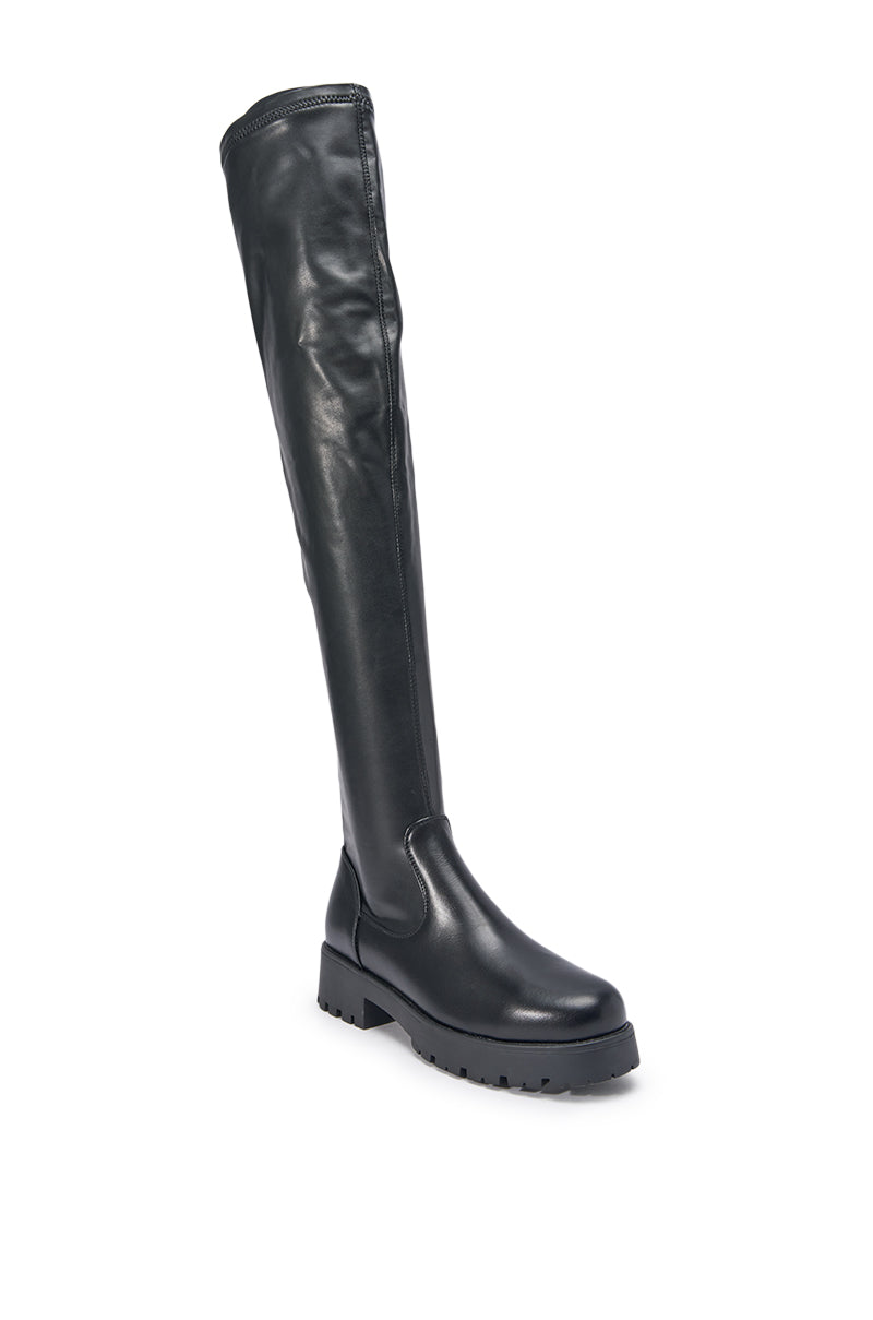 AZALEA WANG SECURITY FLAT BOOT