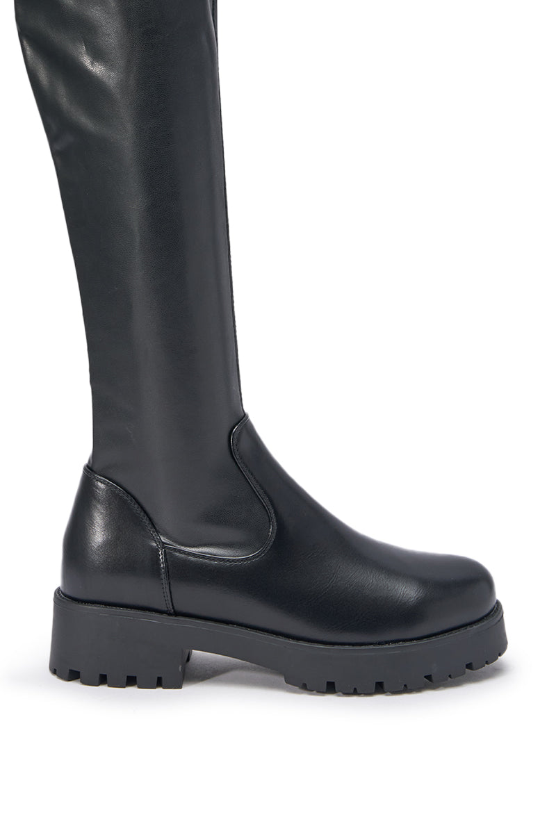 AZALEA WANG SECURITY FLAT BOOT
