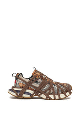 AZALEA WANG SELIE LEOPARD PRINT LACE UP SNEAKER