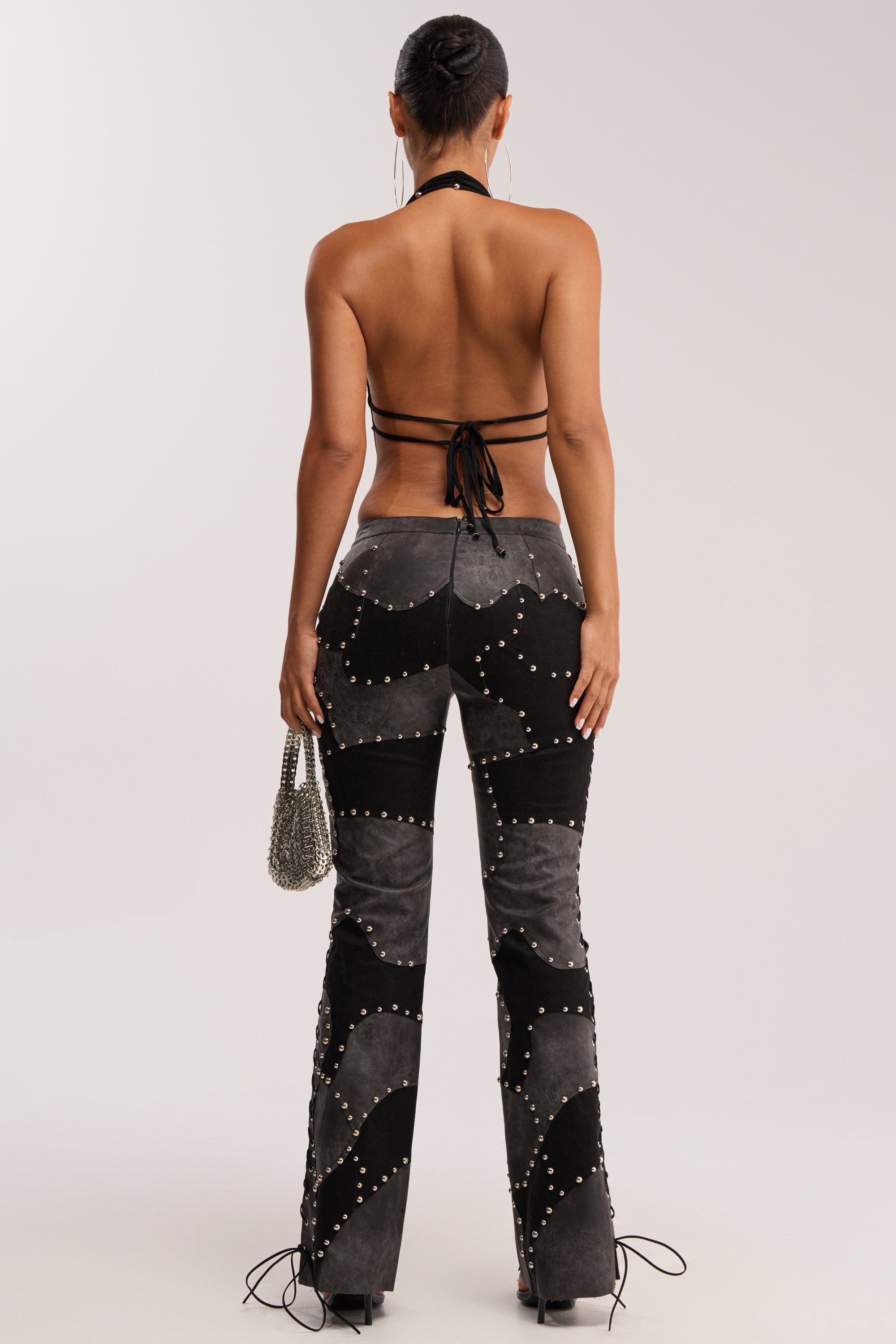 ROXY STUDDED SLEEVELESS JUMPSUIT
