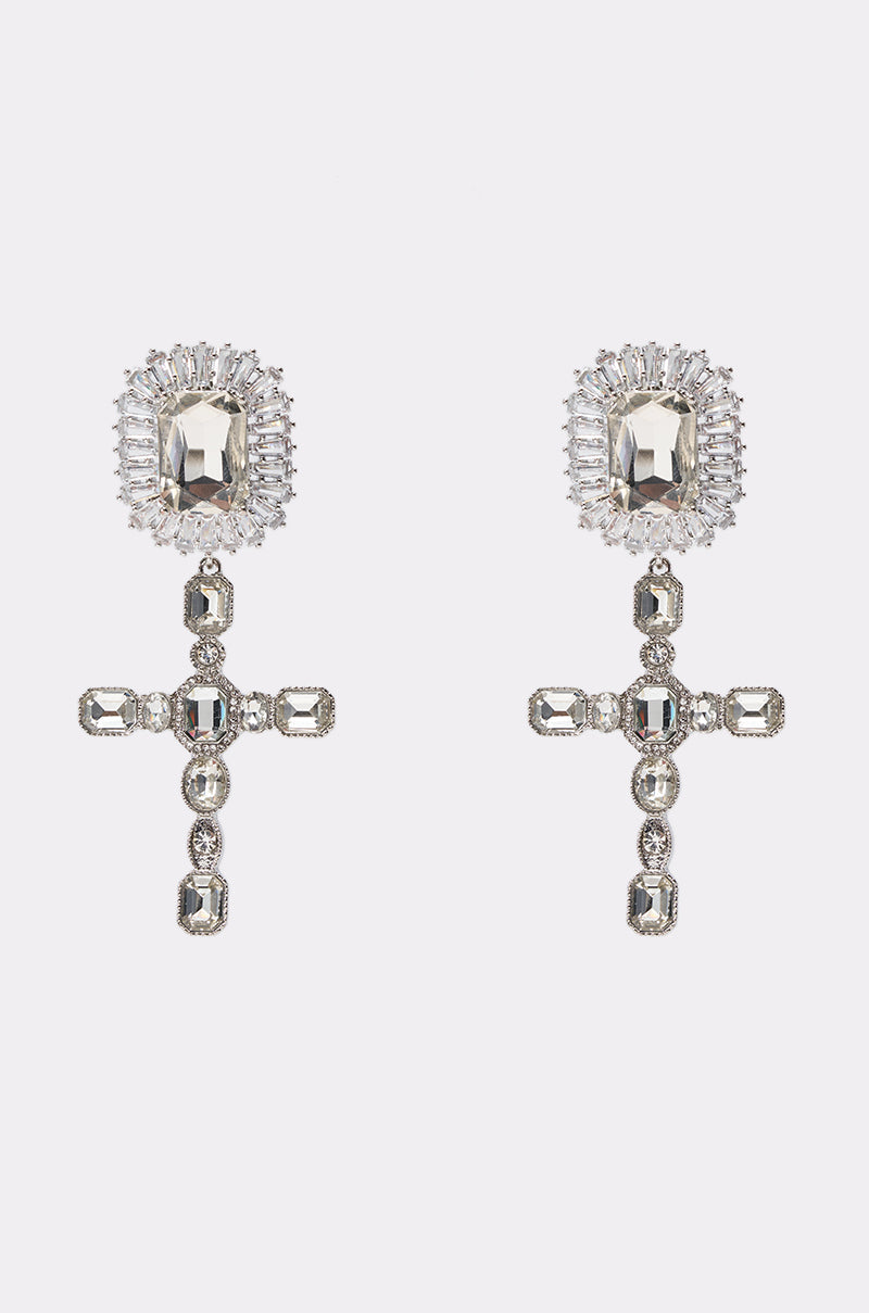 CROSS YA HEART EARRING