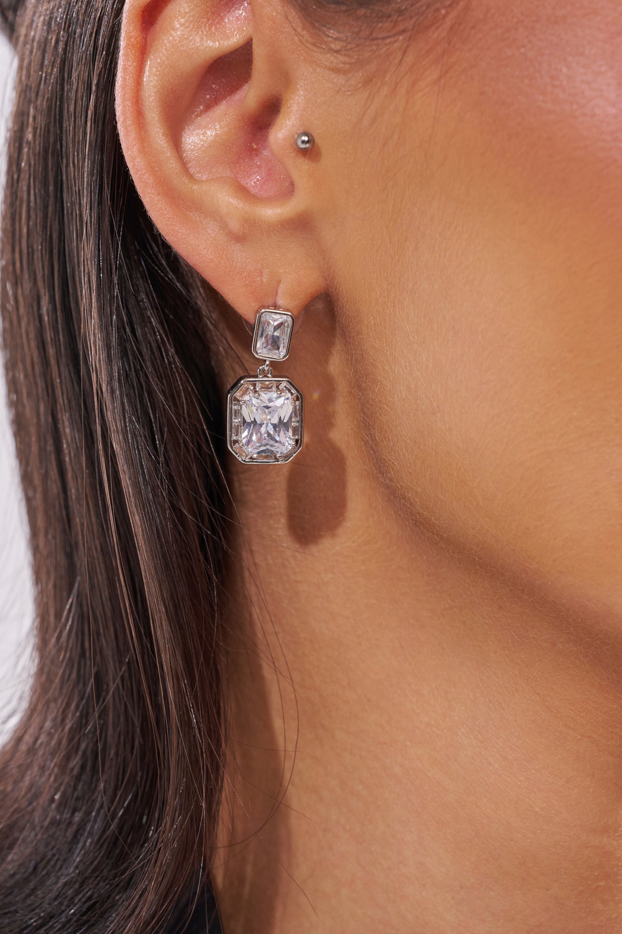DIAMONDS ARE MY LOVE LANGUAGE EARRING
