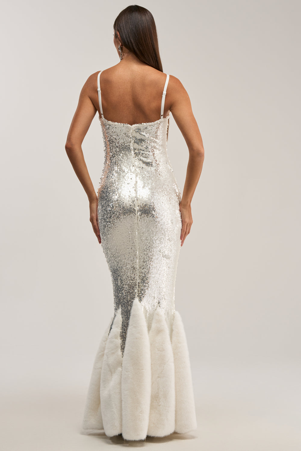 WORTH THE STARES EMBELLISHED MAXI DRESS