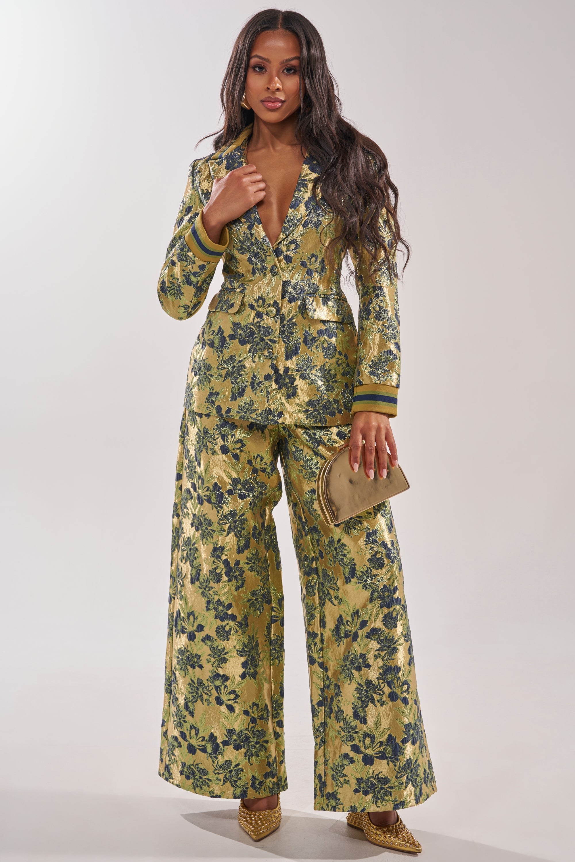 HARLOW BROCADE BLAZER