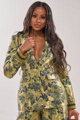 HARLOW BROCADE BLAZER