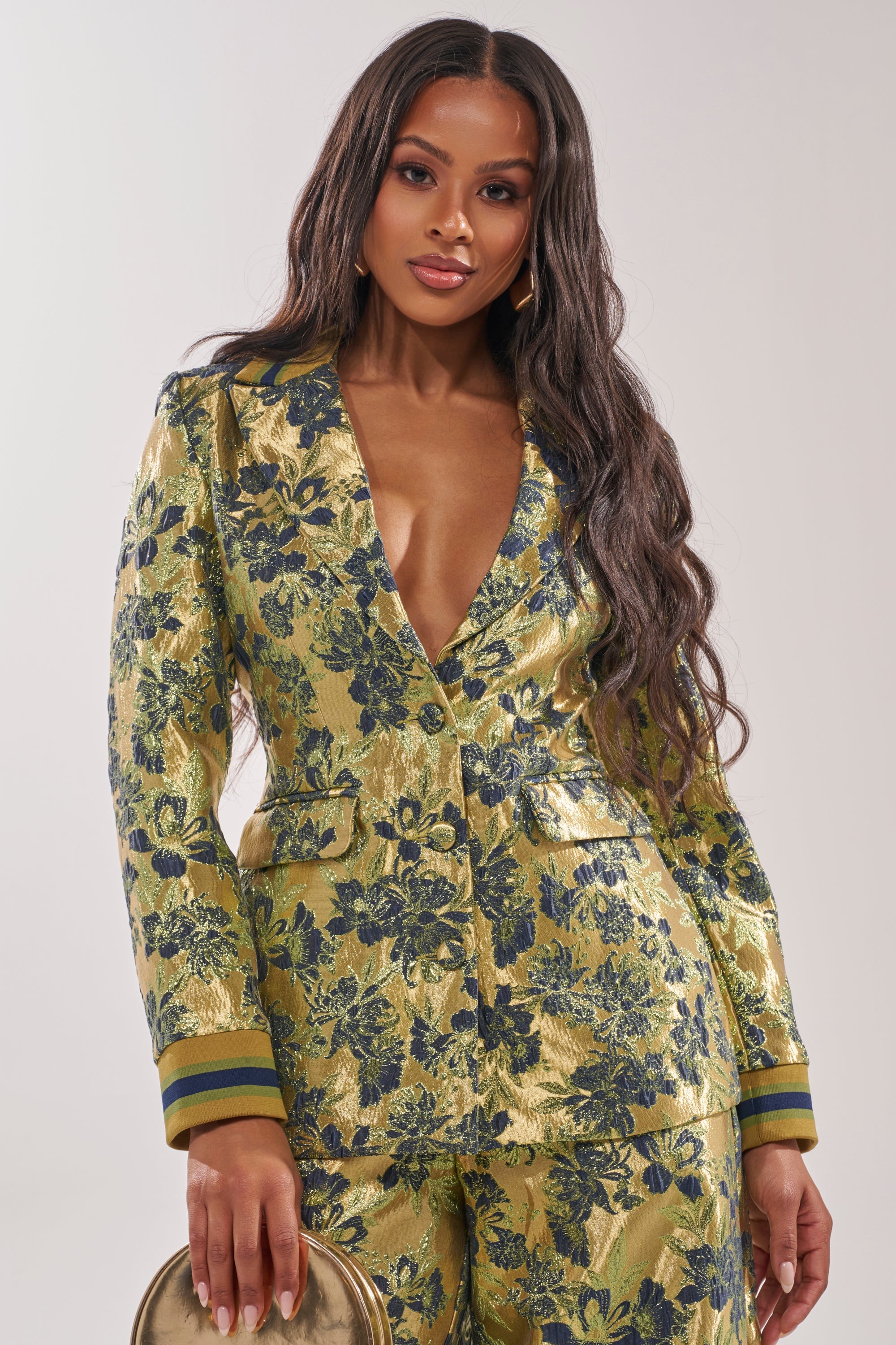 HARLOW BROCADE BLAZER