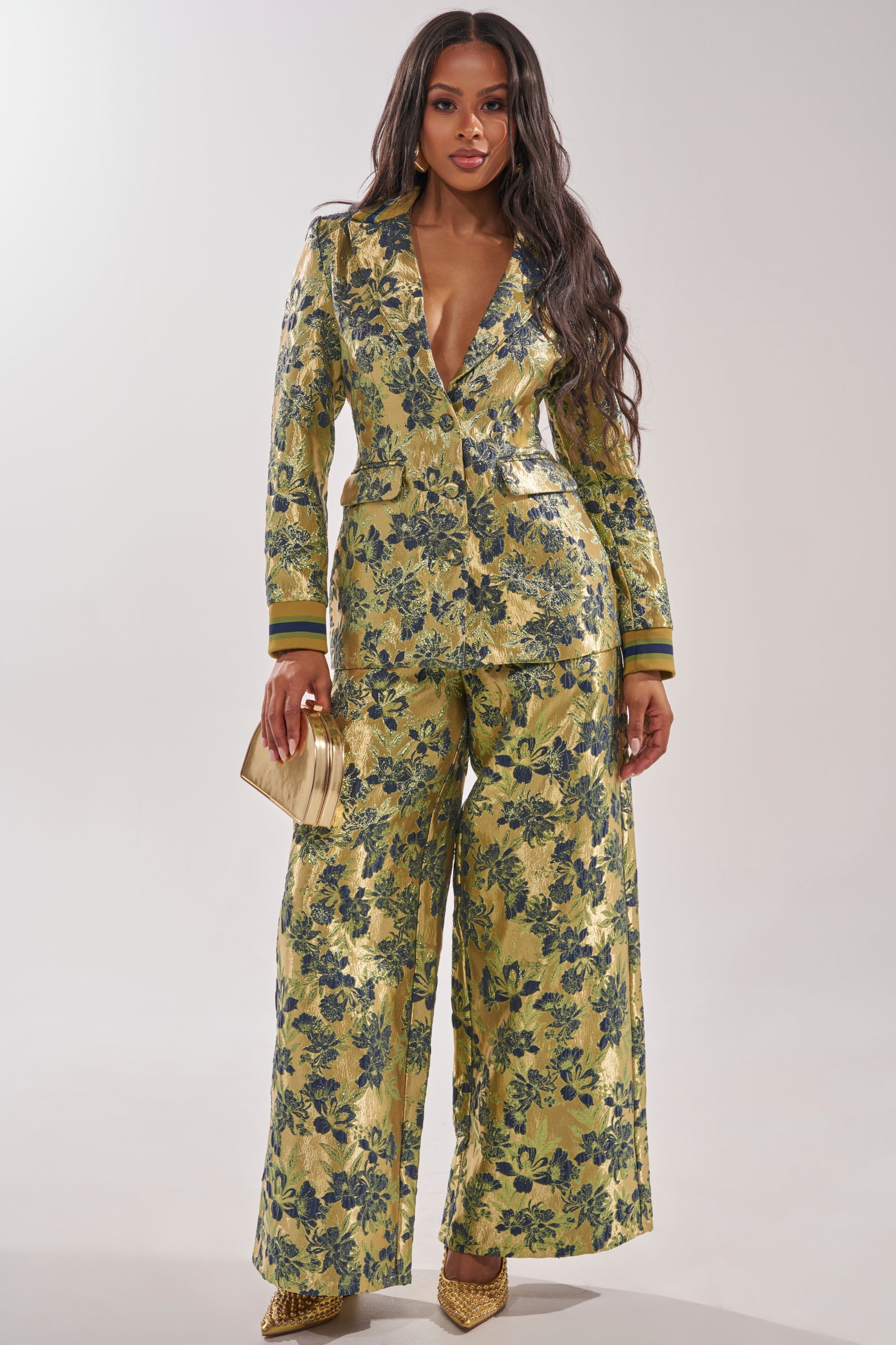 HARLOW BROCADE BLAZER