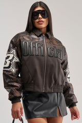 MAKE IT OFFICIAL VARSITY BOMBER