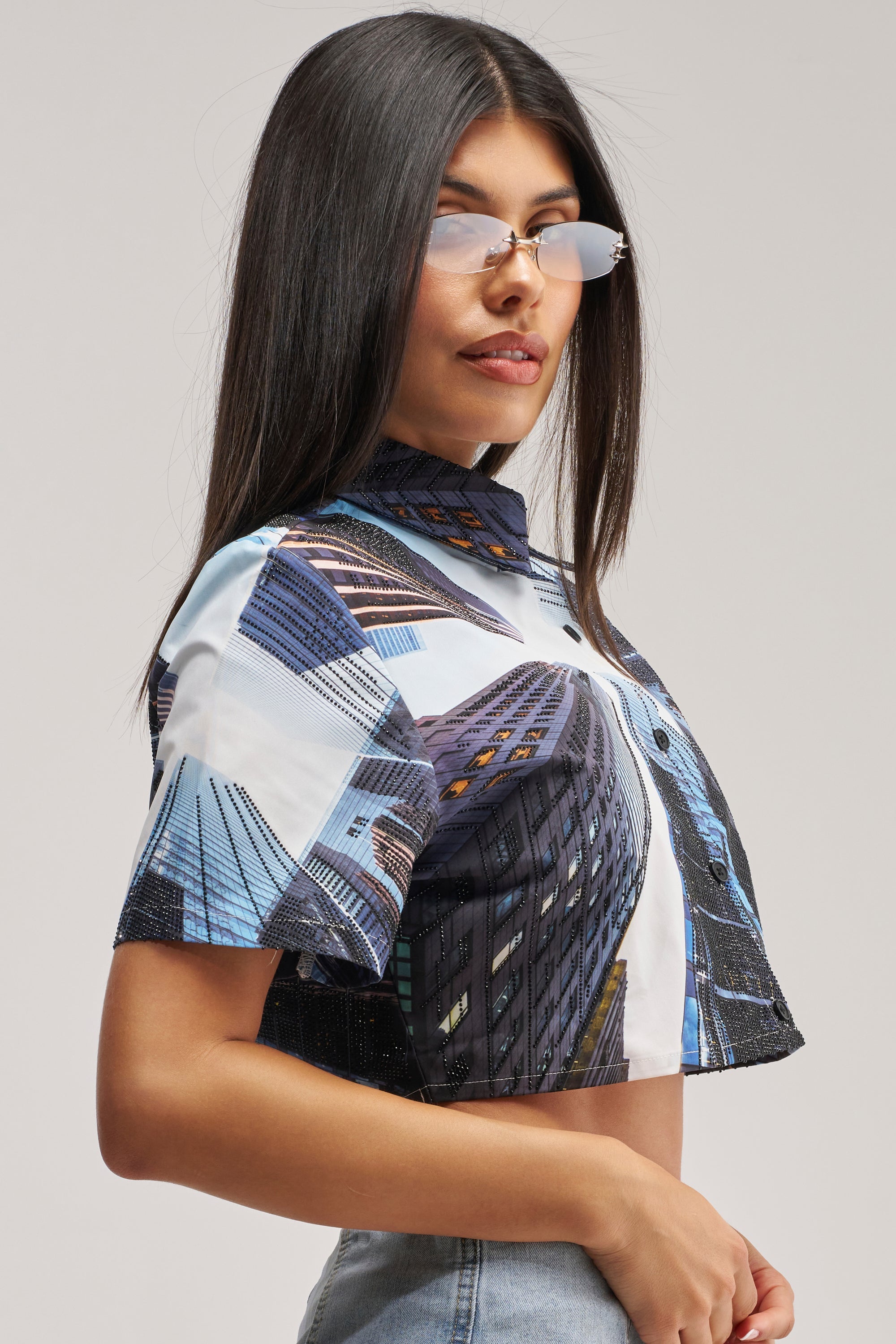 CITY DREAMS POPLIN BLOUSE