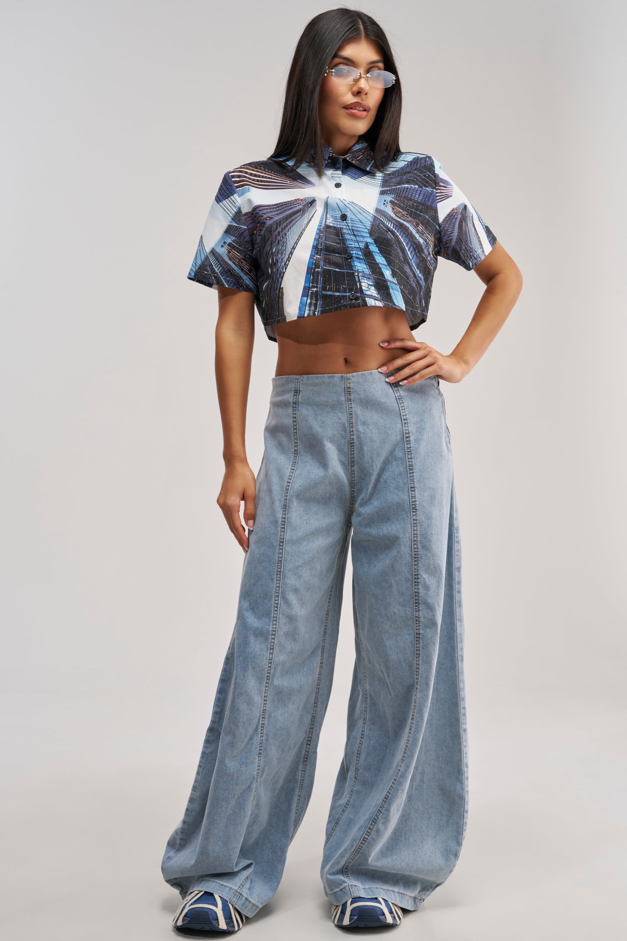 CITY DREAMS POPLIN BLOUSE