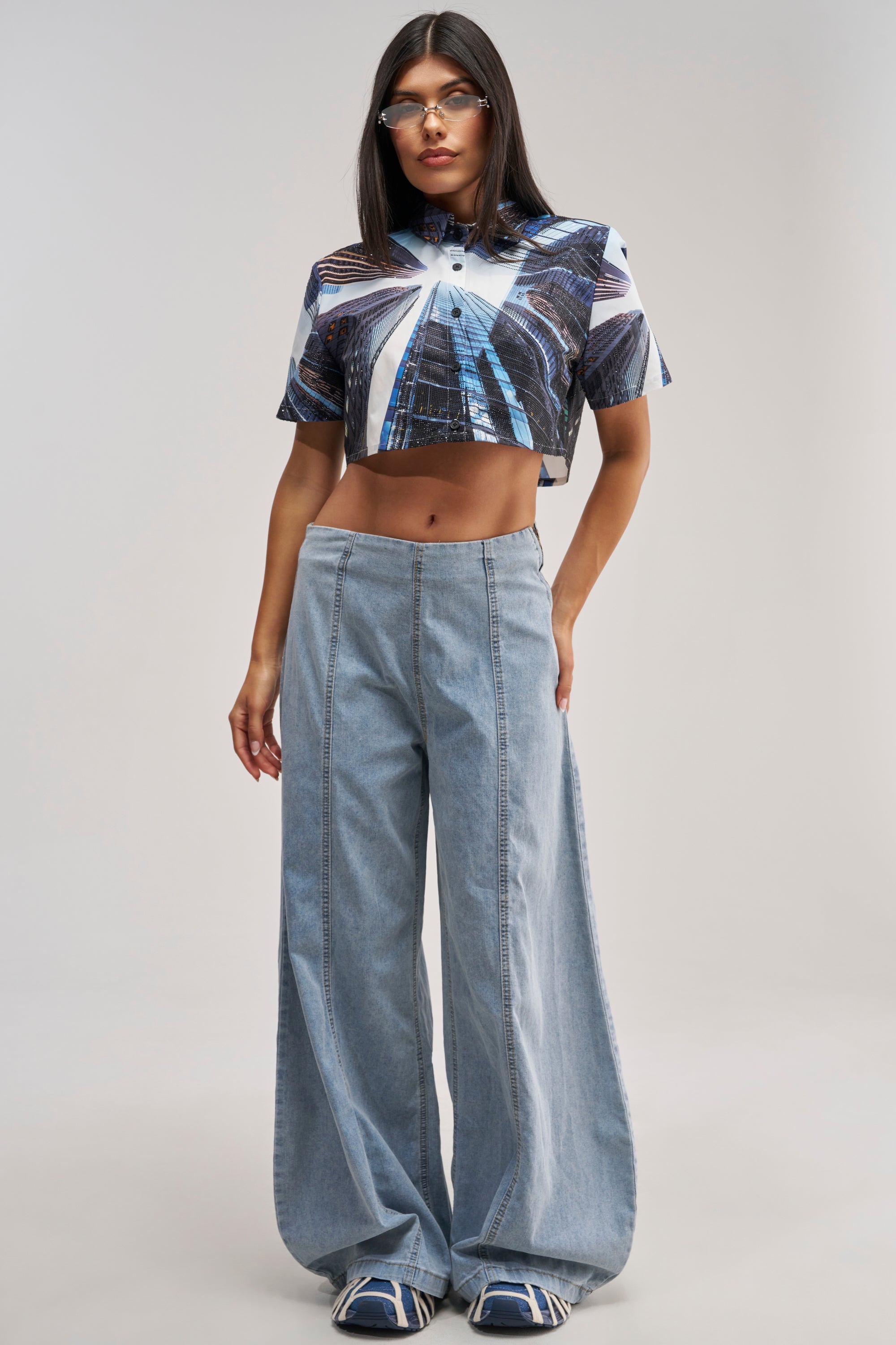 CITY DREAMS POPLIN BLOUSE