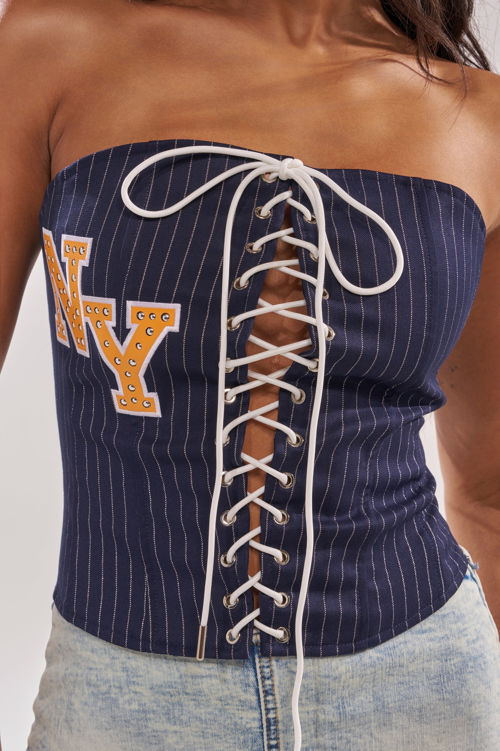 COURTSIDE LACE UP CORSET
