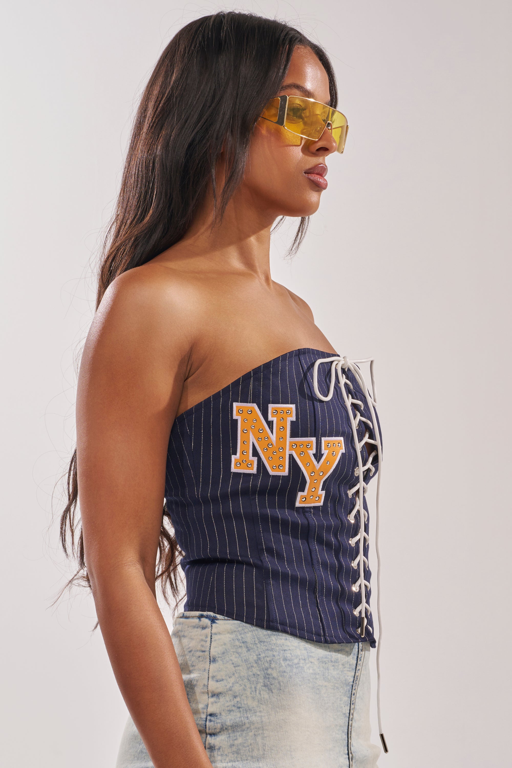 COURTSIDE LACE UP CORSET