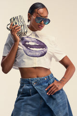 ICE ME OUT BUTTON DOWN TOP