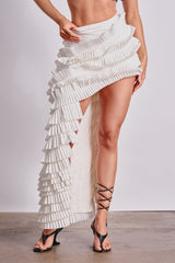 DANCE THE NIGHT AWAY RUFFLE SKIRT