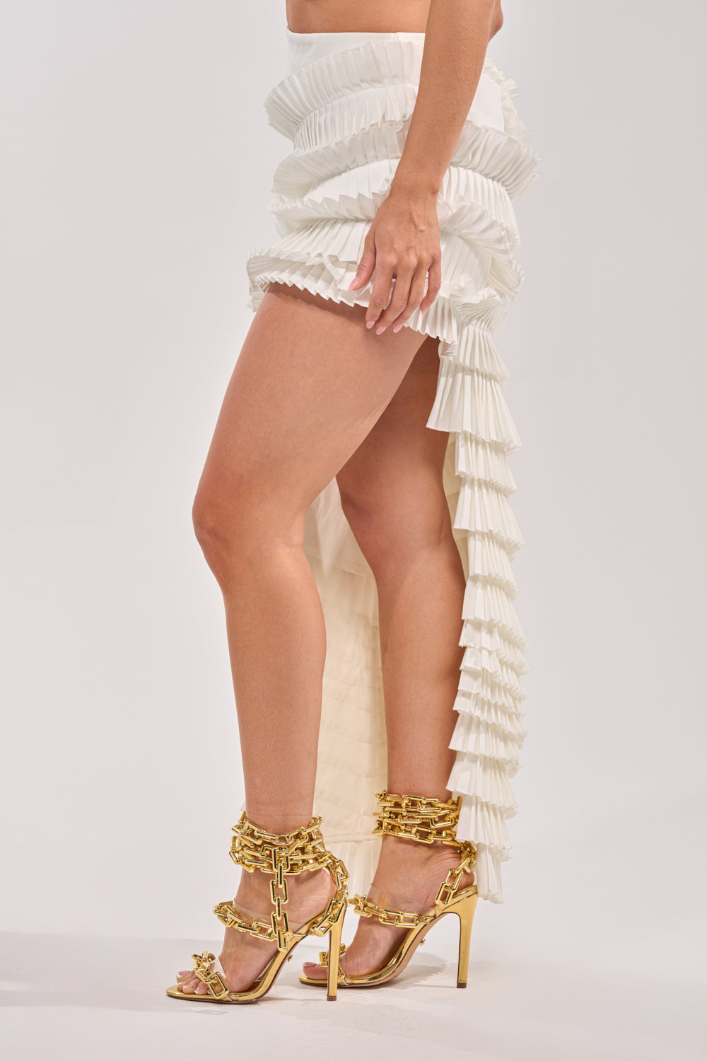 DANCE THE NIGHT AWAY RUFFLE SKIRT