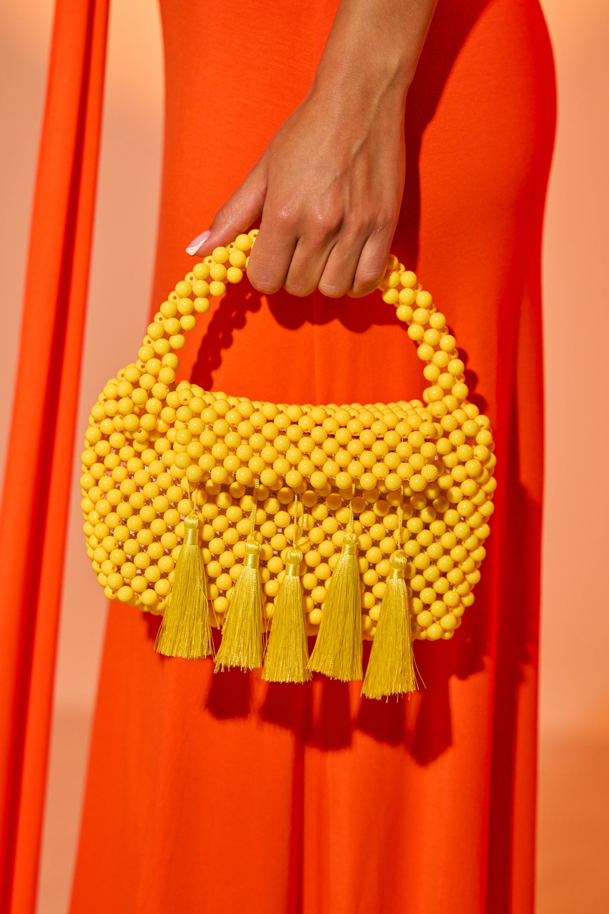 IN THE SUN BEADED BAG