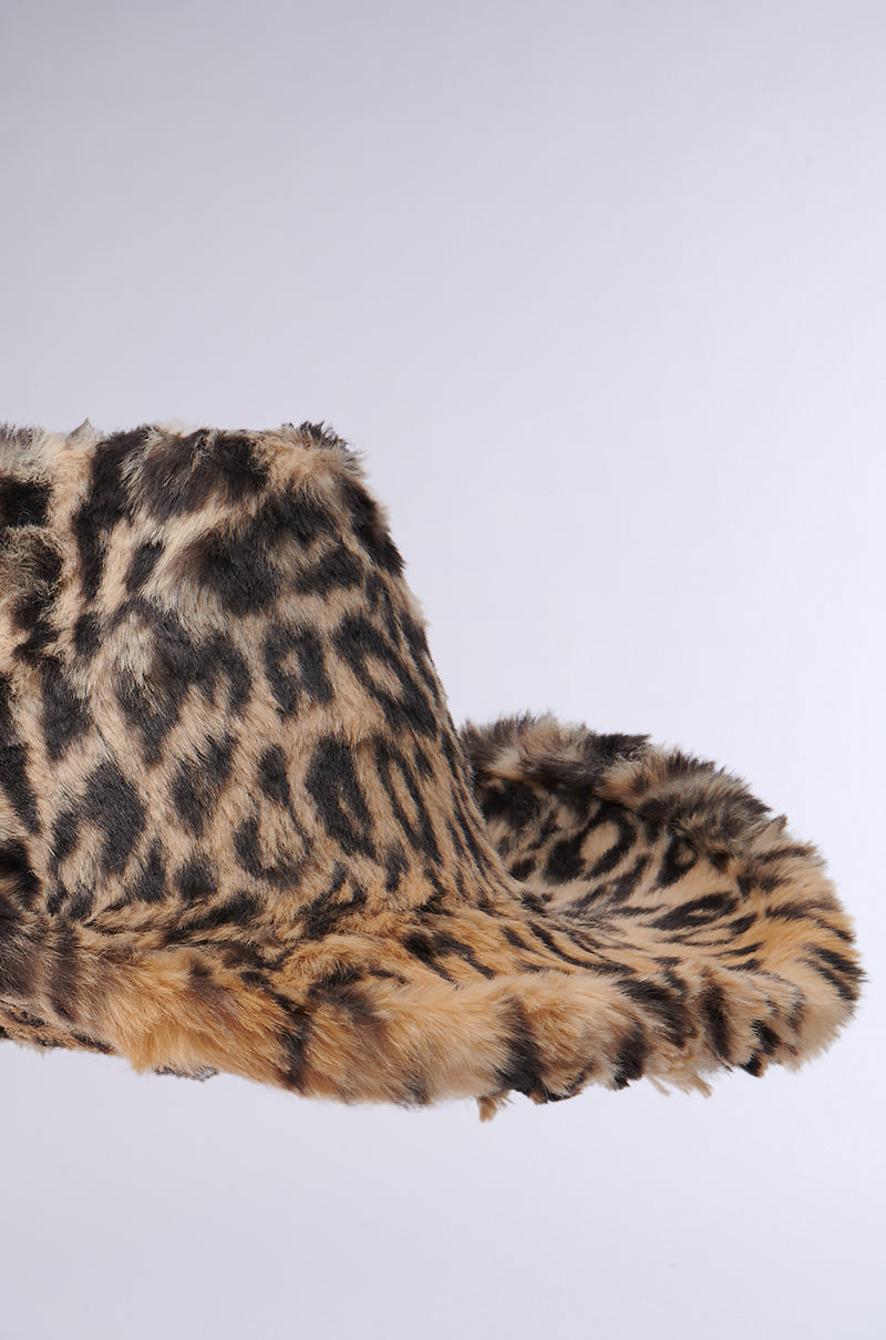 CHECK ME OUT FAUX FUR COWBOY HAT