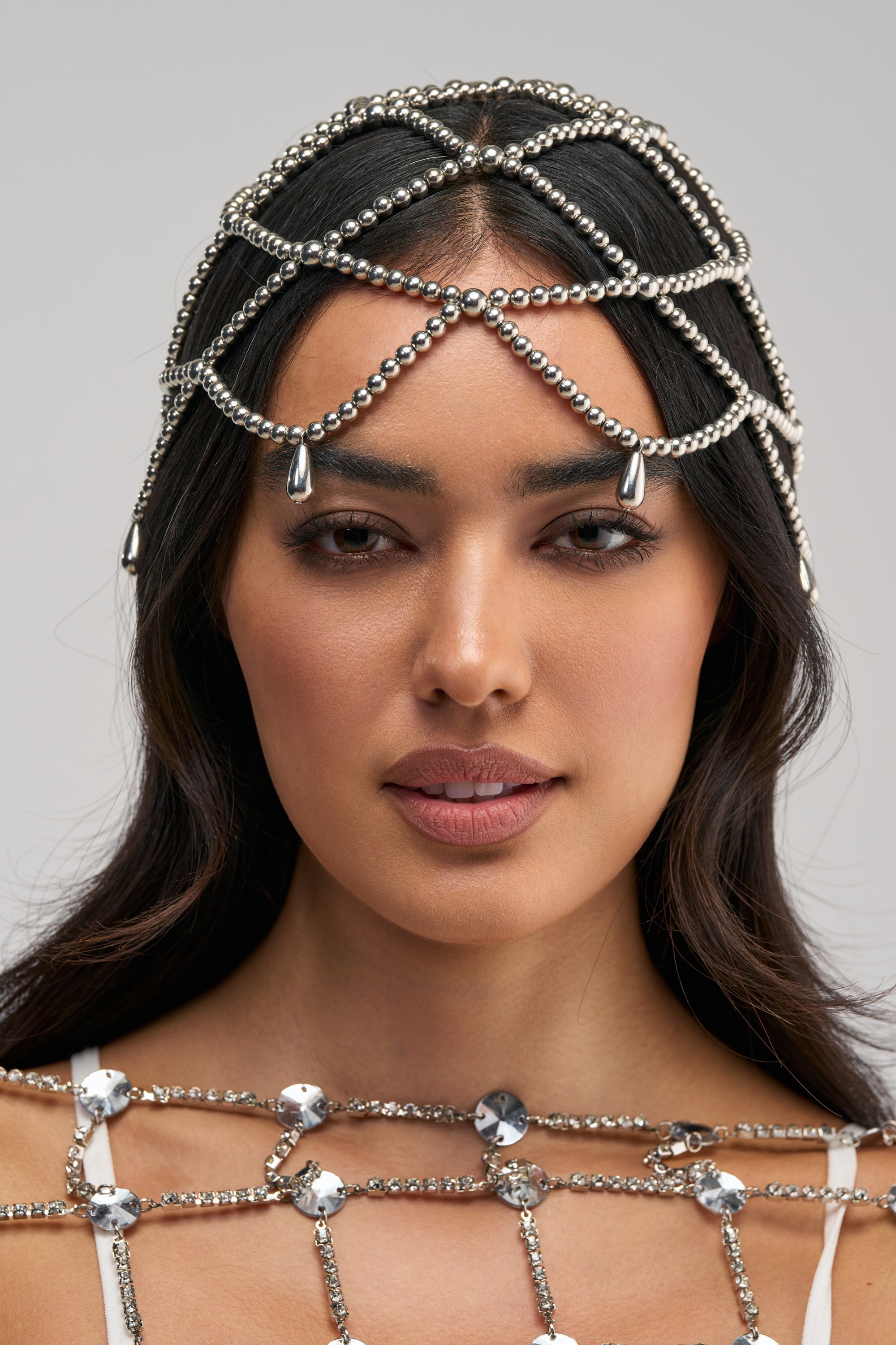 WATERFALLS BEADED HEADPIECE