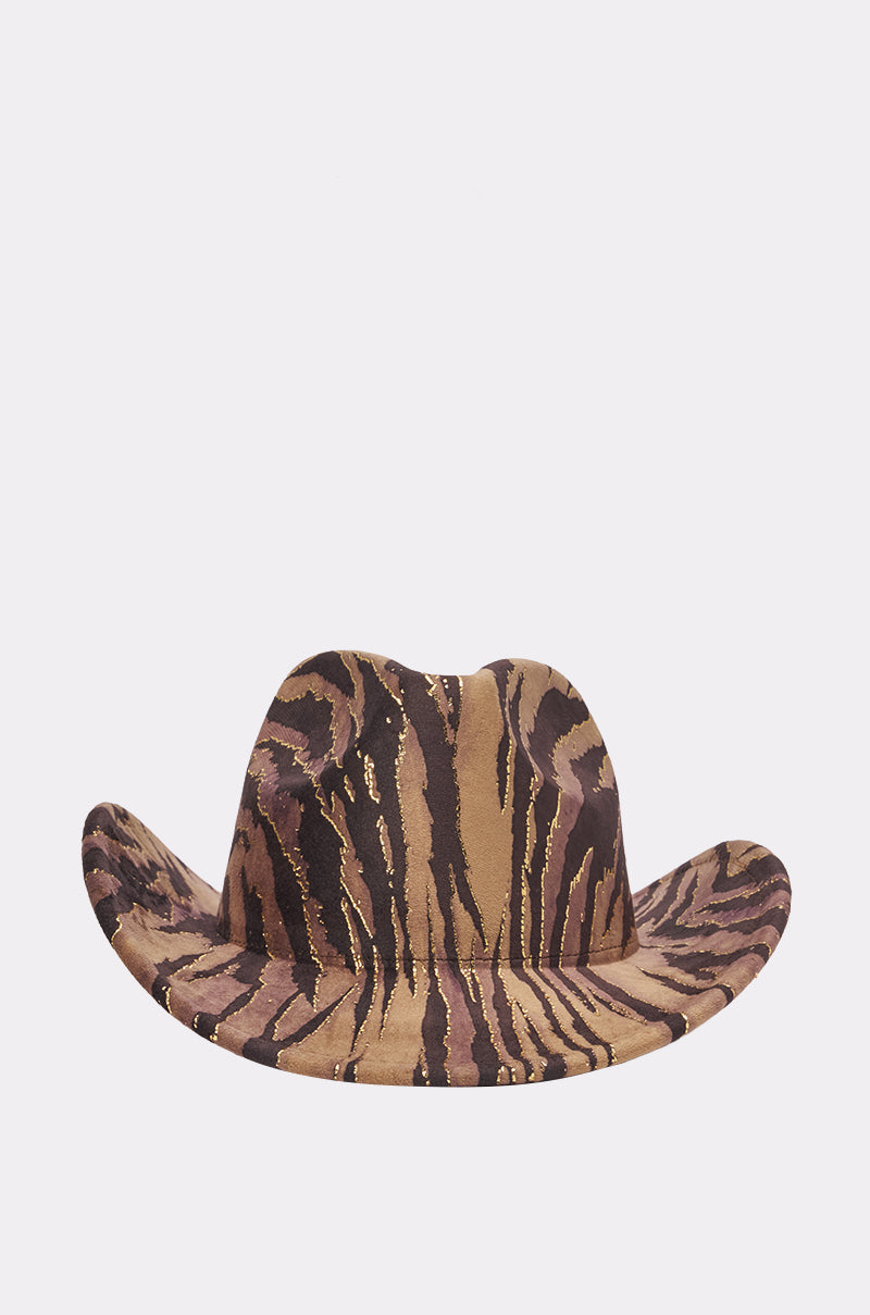 WILD ONE VELVET COWBOY HAT