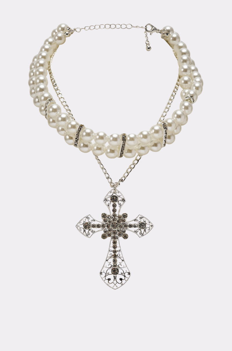 PURE CROSS NECKLACE
