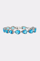 AQUA CZ BRACELET
