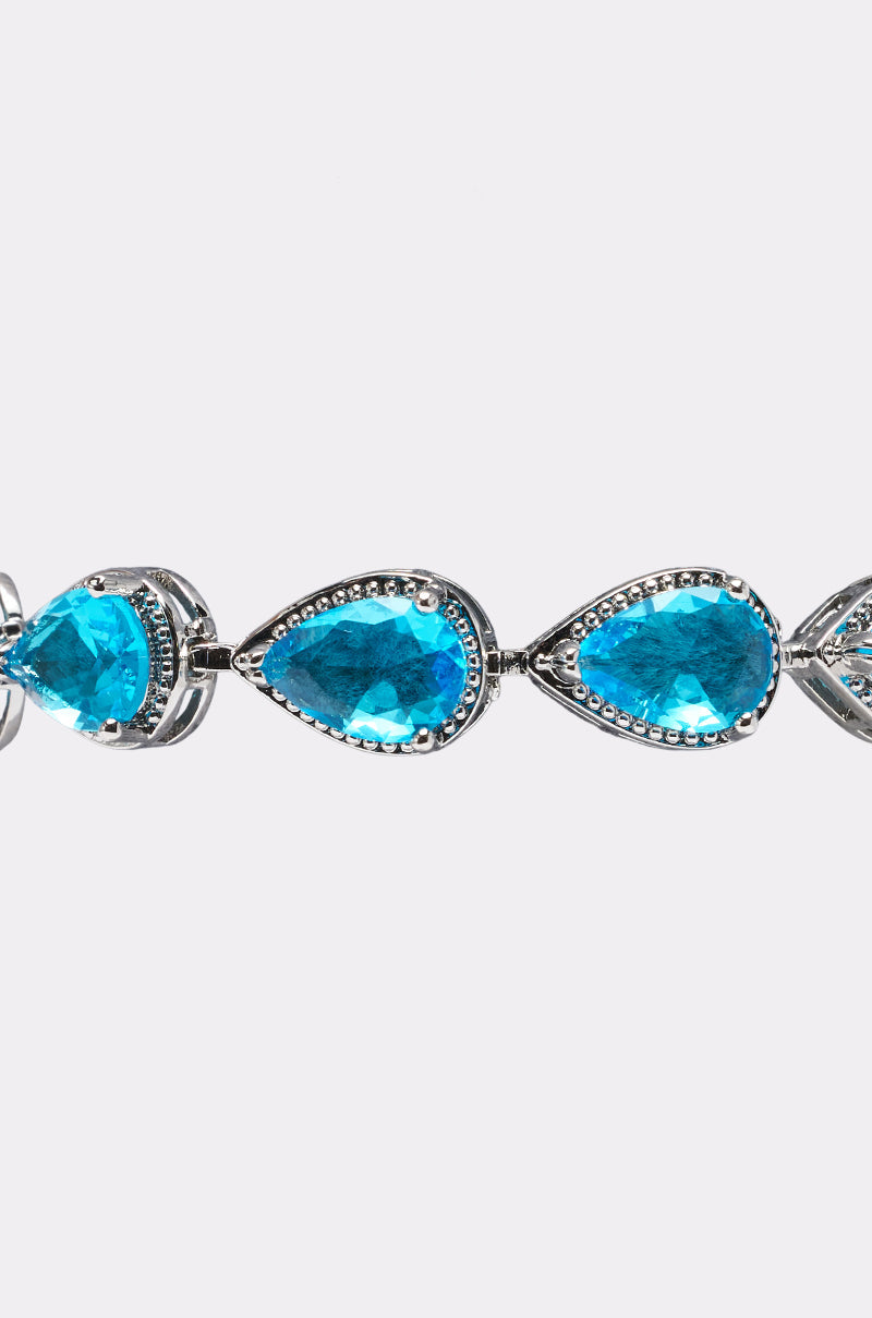 AQUA CZ BRACELET