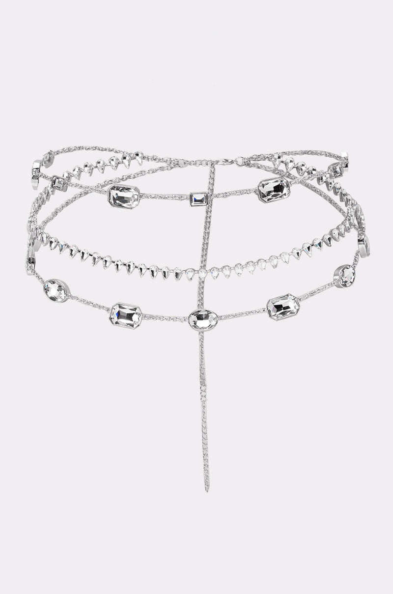GLITZ AND GLAM CHAIN BELT