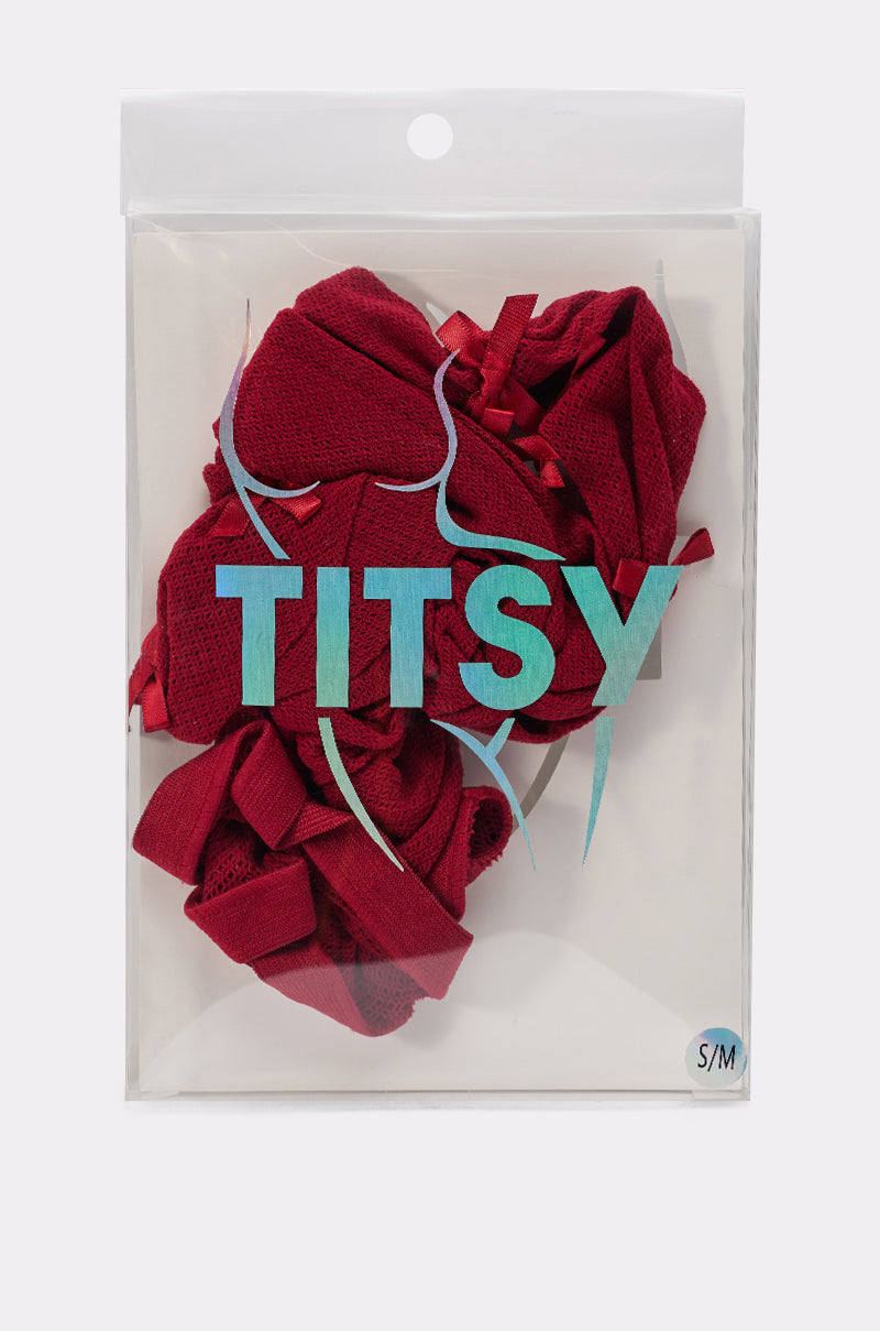 IM THE GIFT BOW TIGHTS