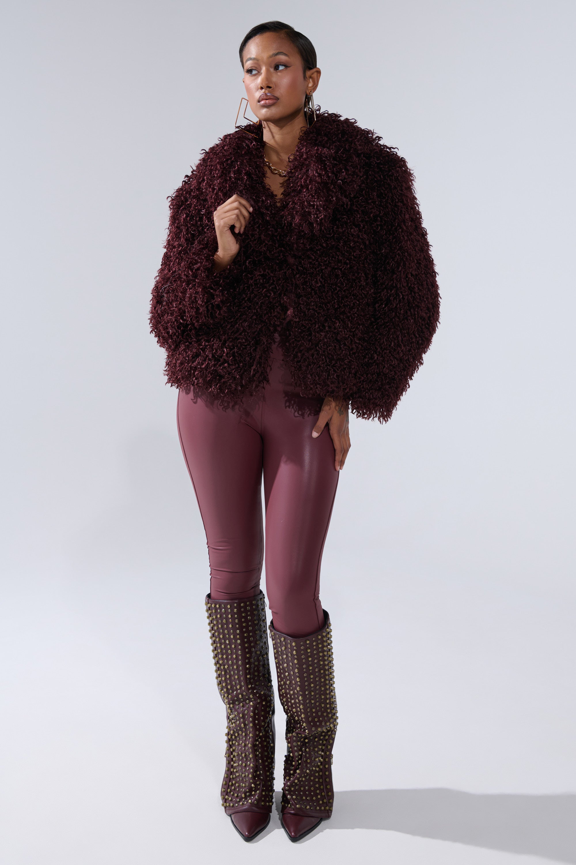 VENUS FAUX FUR COAT