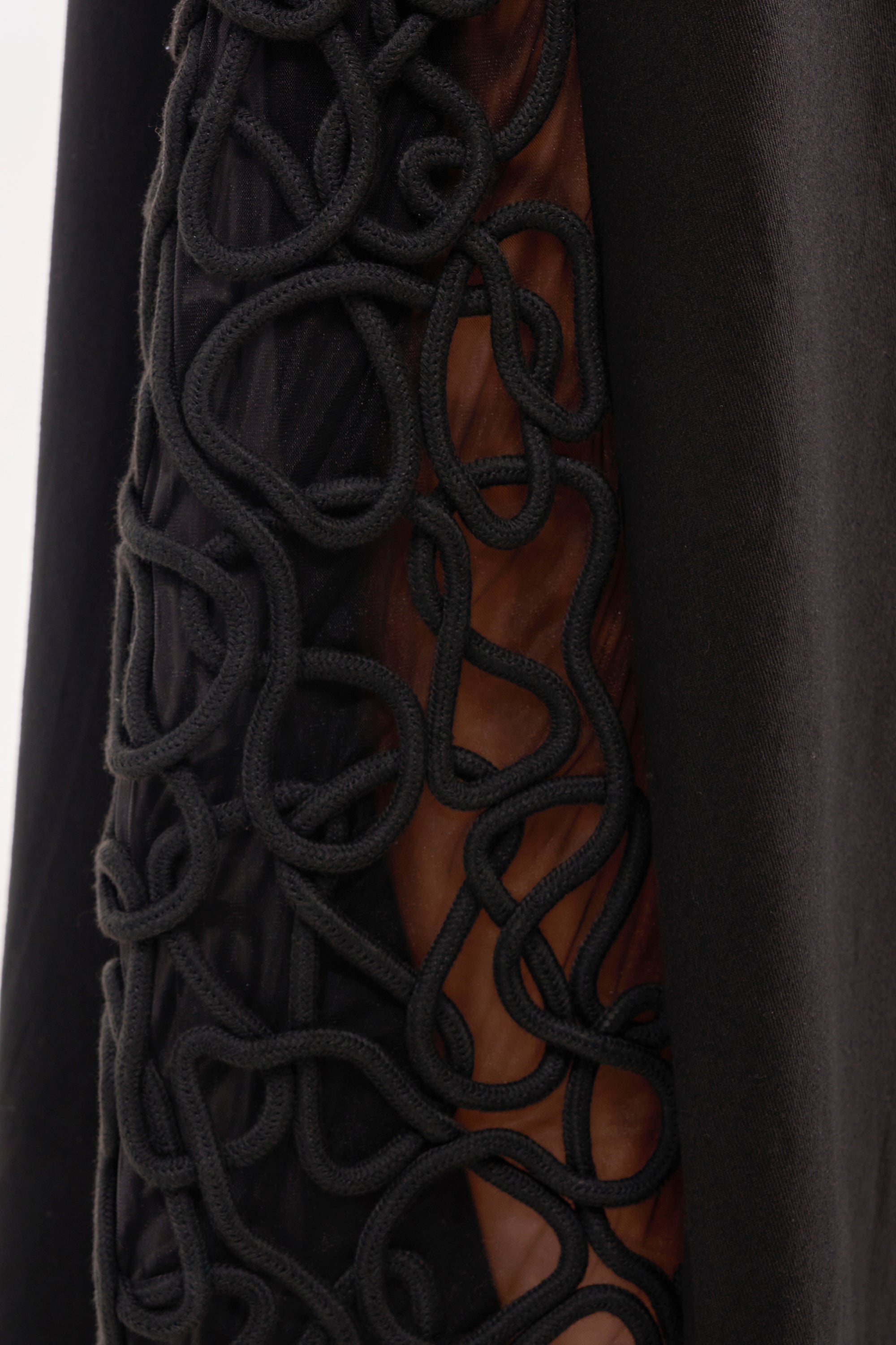 ITS GIVING ROPE DETAIL TROUSER