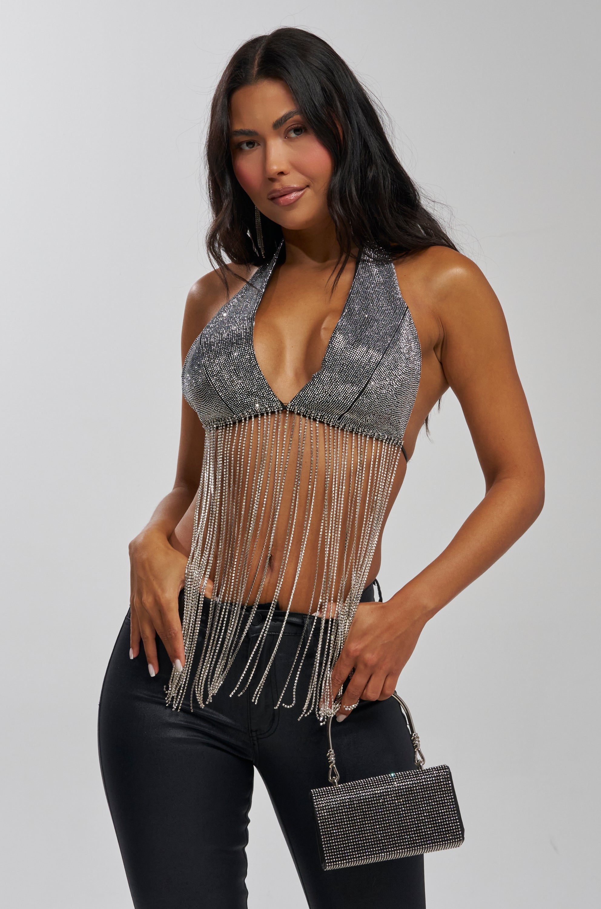 DANCING IN THE DESERT RHINESTONE TOP
