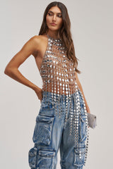LOOK AT THIS CHAIN TOP