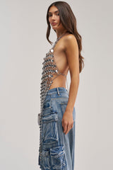 LOOK AT THIS CHAIN TOP