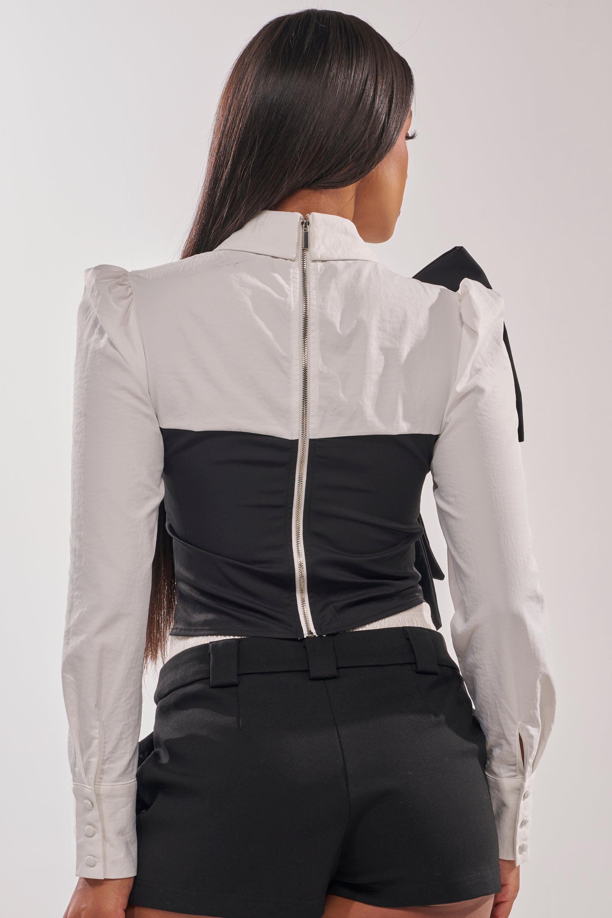 JACQUELINE POPLIN BLOUSE