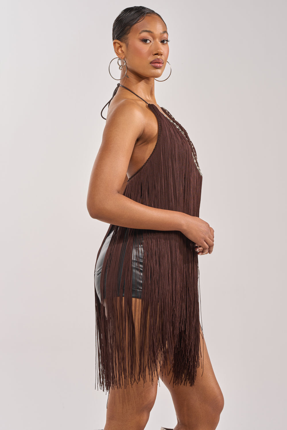 SWEPT AWAY FRINGE TOP