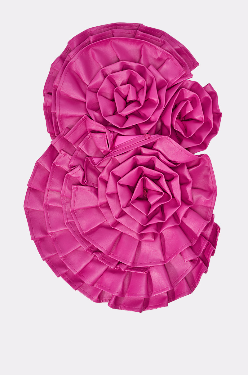 IN MY POWER PU STATEMENT BROOCH