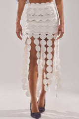 ROYALTY CIRCLE CUT OUT MAXI SKIRT