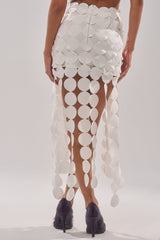 ROYALTY CIRCLE CUT OUT MAXI SKIRT