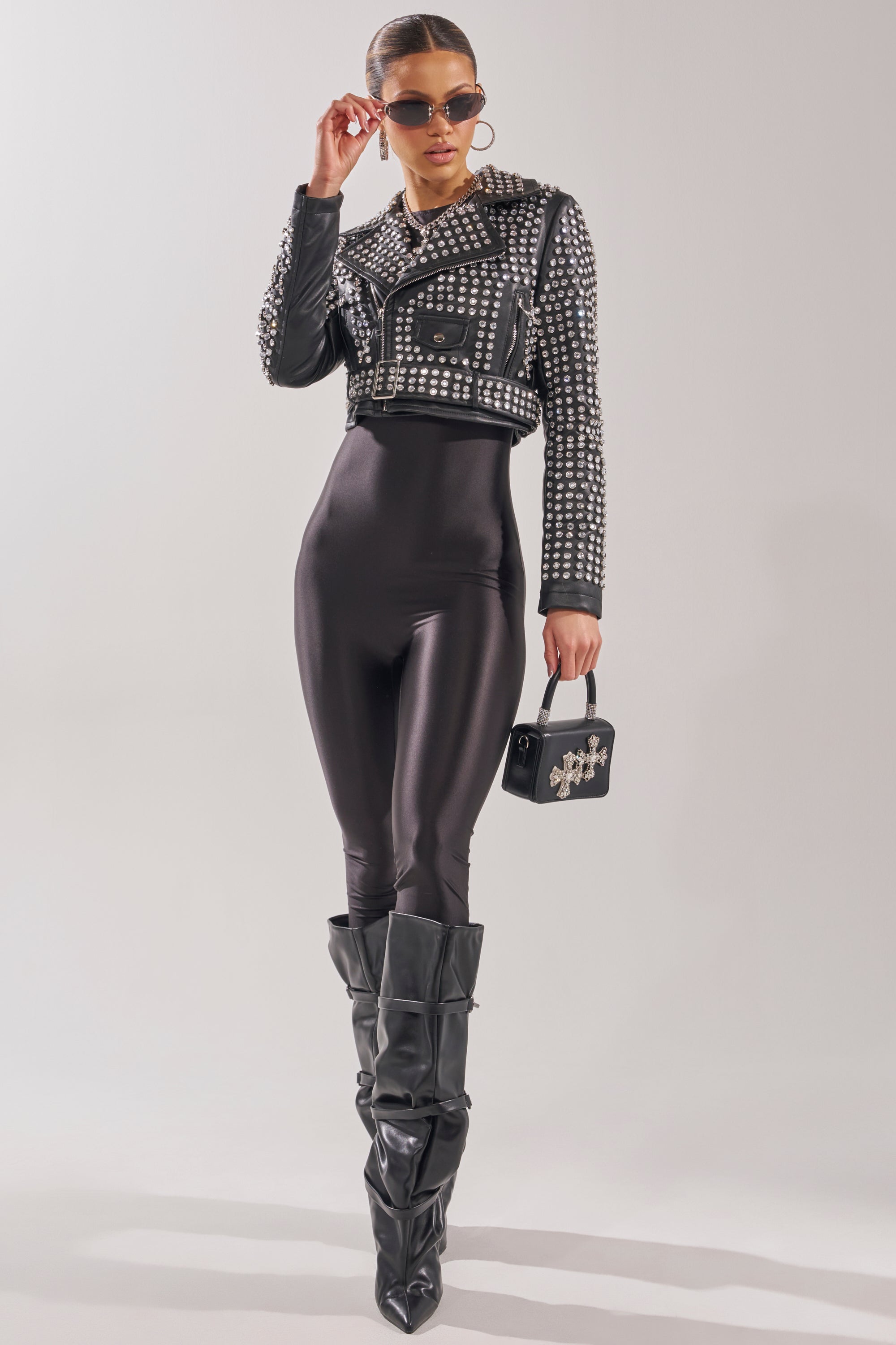DEMI EMBELLISHED MOTO